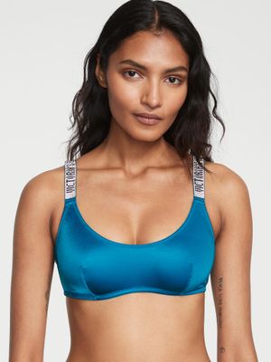 Bralette Shine Strap Scoop