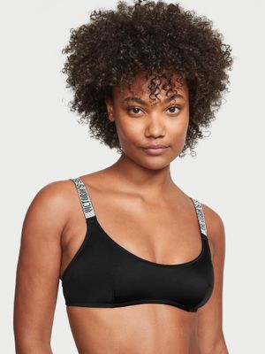 Shine Strap Scoop Bralette