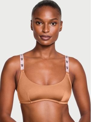 Shine Strap Scoop Bralette