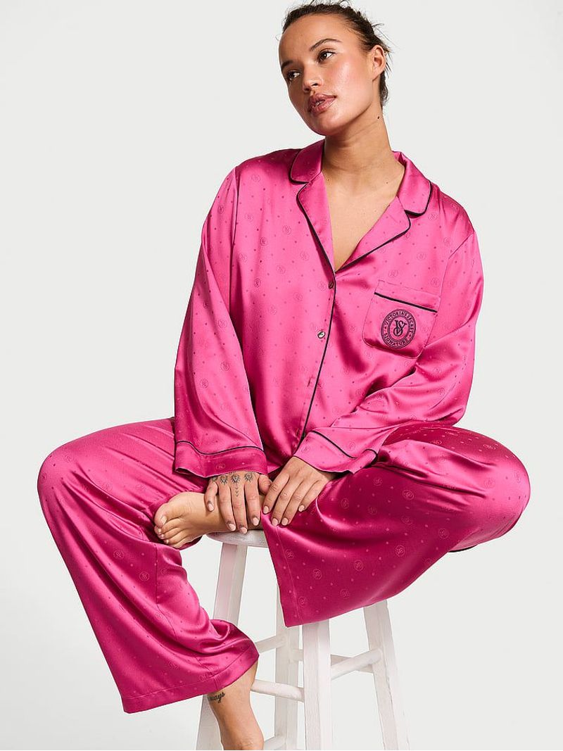 Pijama-Pantalon-de-Satin-Luscious-Rose