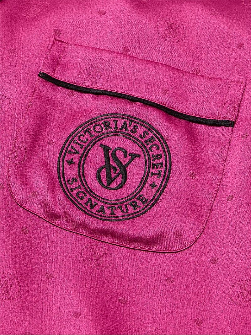 Pijama-Pantalon-de-Satin-Luscious-Rose