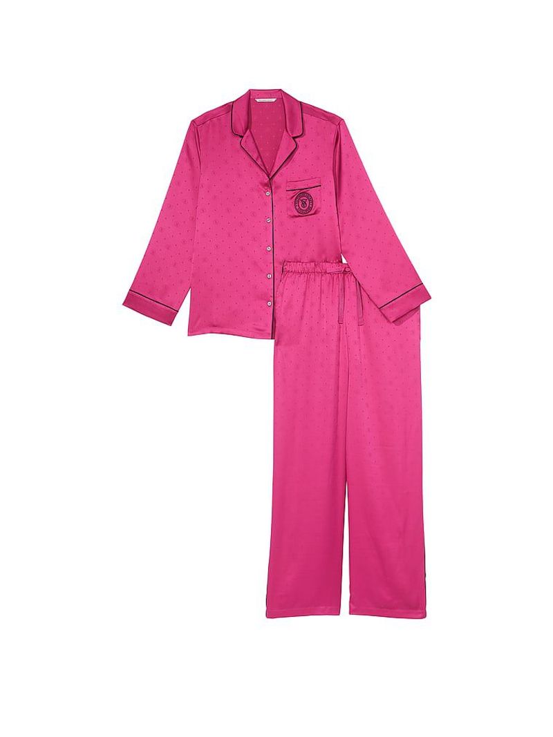 Pijama-Pantalon-de-Satin-Luscious-Rose